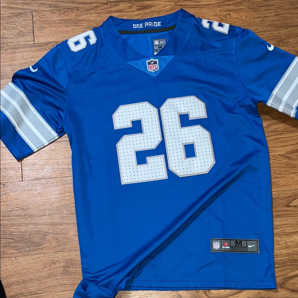 Nike Blue and Blue &Gray Jersey